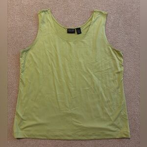 Chico’s Green Sleeveless Top